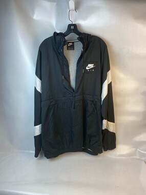 Nike Air Men's Woven Half-Zip Pullover Windbreaker Jacket Sz XL